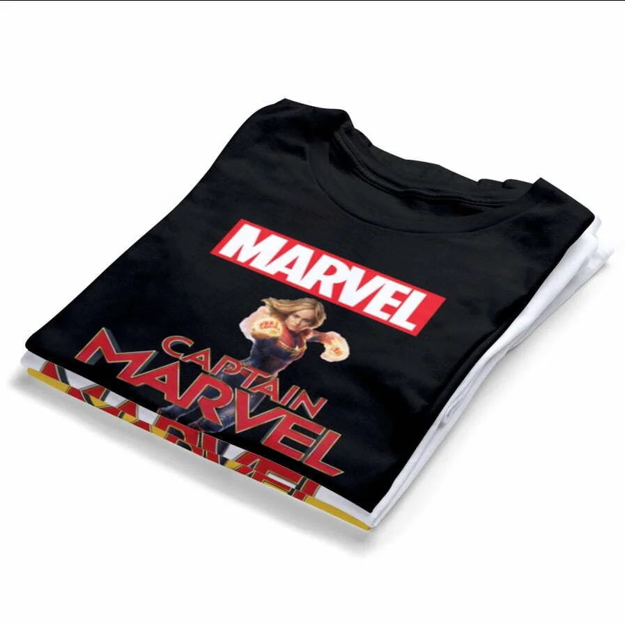 Captain Marvel Women's Round Neck T-shirt
