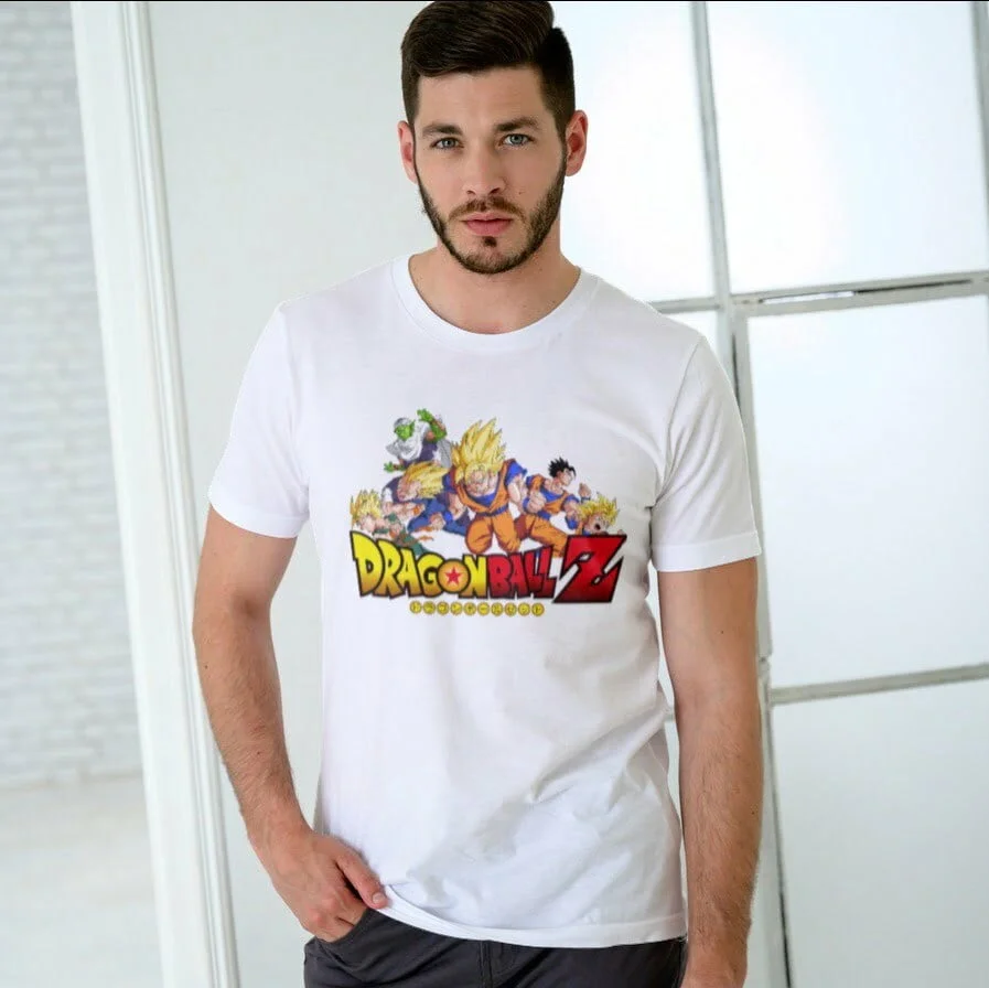 Dragon Ball Z T-shirt - Women's Comfortable Round Neck