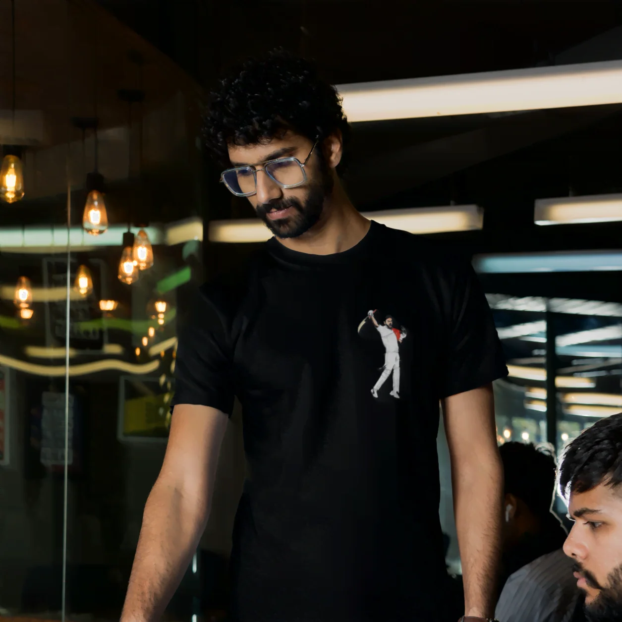 Virat Kohli Black T-Shirt